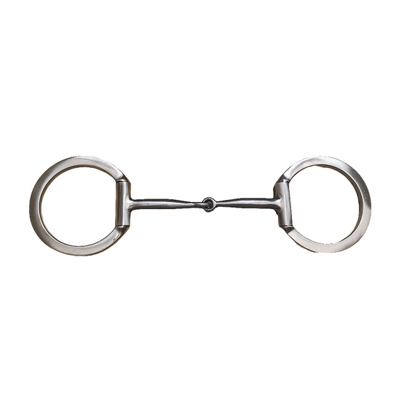 Stainless Steel D-Ring Snaffle Bit by Classic Equine®