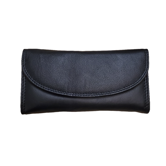 Black Leather Women's Wallet