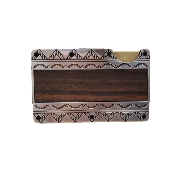 Southwest Woodgrain Utility Wallet by 3D Belts®