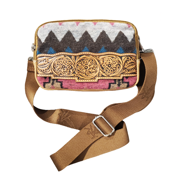 Saddle Blanket Belt Bag by Angel Ranch®