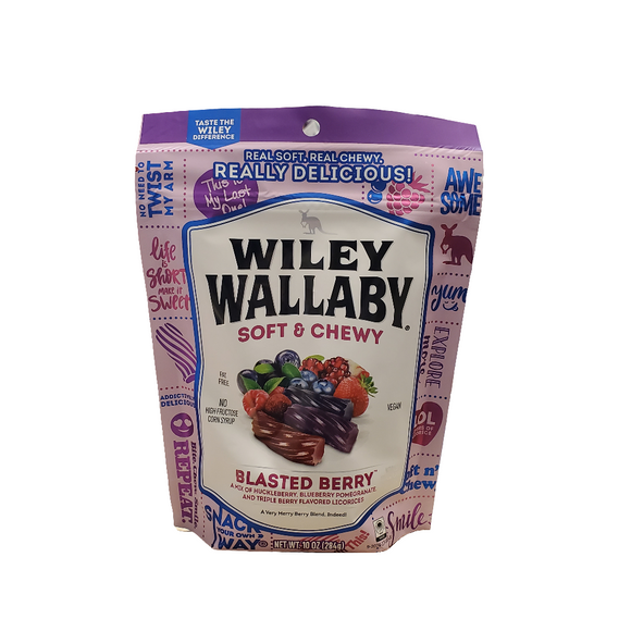 Wiley Wallaby Blasted Berry Licorice