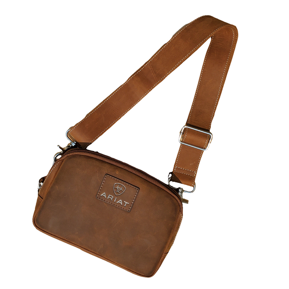 Gwen Brown Leather Belt Bag by Ariat®