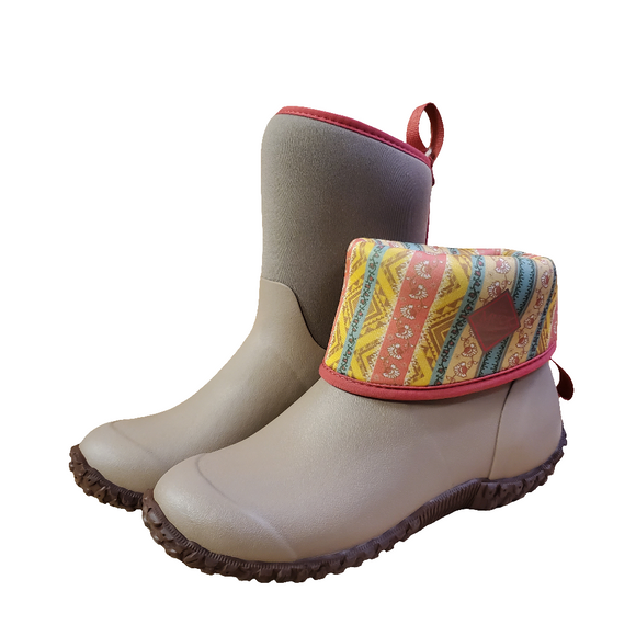Southwest Print Tan Muckster II Mid® Women's Boot by Muck Boot Company®