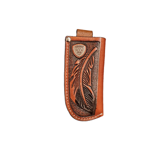 Brown Antique Feather Knife Sheath by Ariat®