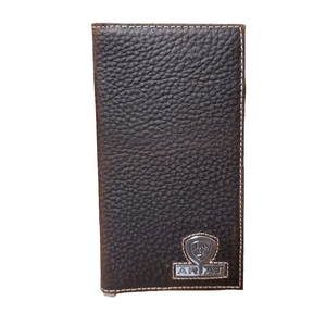 Chocolate Top Grain Men's Rodeo Wallet by Ariat®