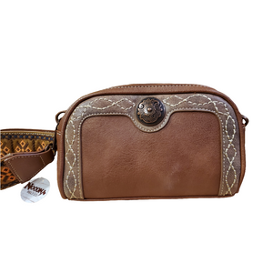 Southwest Brown Belt Bag Purse by Nocona®