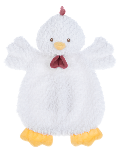 Ganz Plush toy shaped like a chicken on a white background