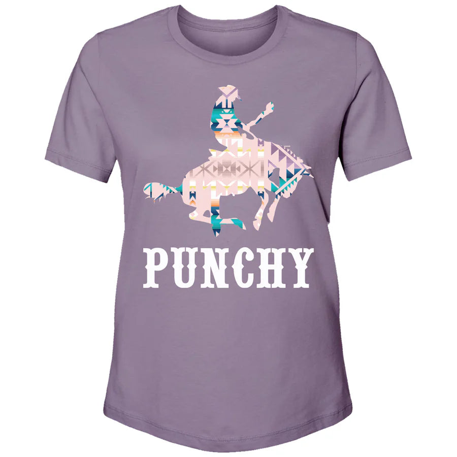 Purple 'Bronc' Women's T-Shirt by Hooey®