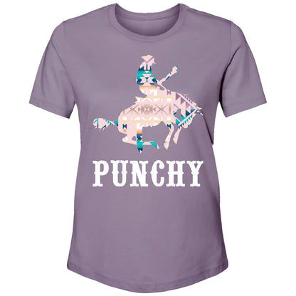 Purple 'Bronc' Women's T-Shirt by Hooey®