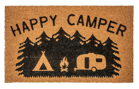 'Happy Camper' Doormat by Ganz®