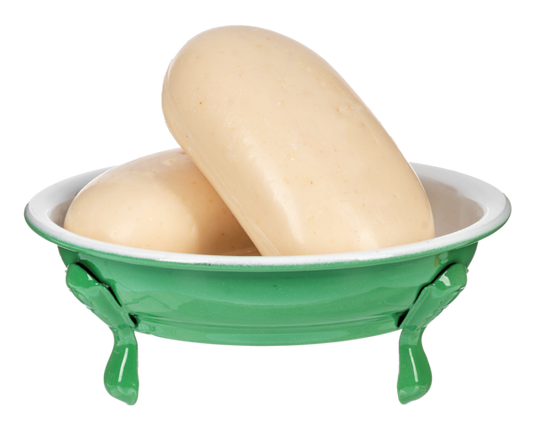 Enamel Clawfoot Soap Dish by Ganz®