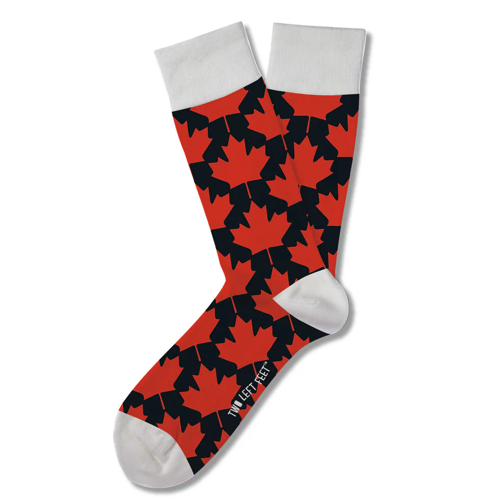 Canada Crew Socks by Two Left Feet®