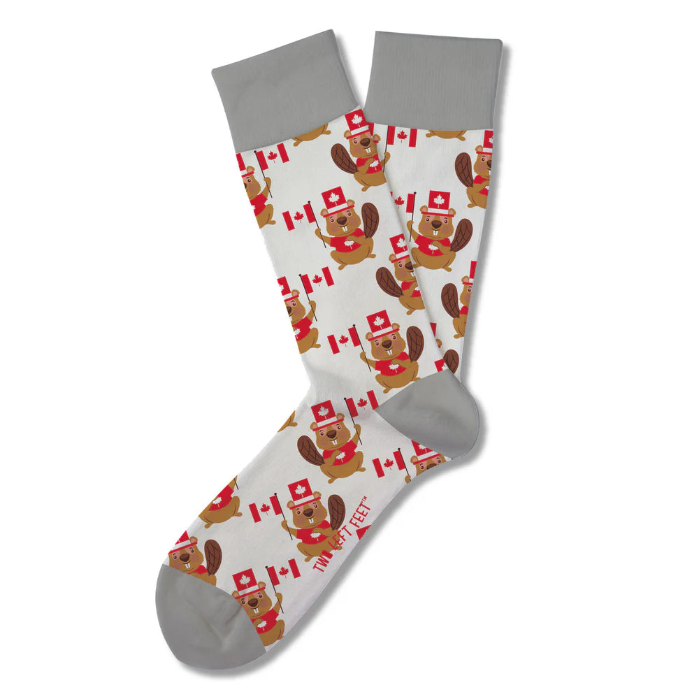 Canada Crew Socks by Two Left Feet®