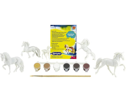 Colorful Horse Breeds Paint & Play Set by Breyer®