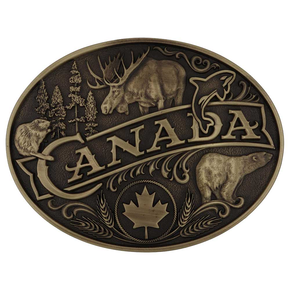 Attitude™ 'Canadian Heritage' Buckle by Montana Silversmiths®