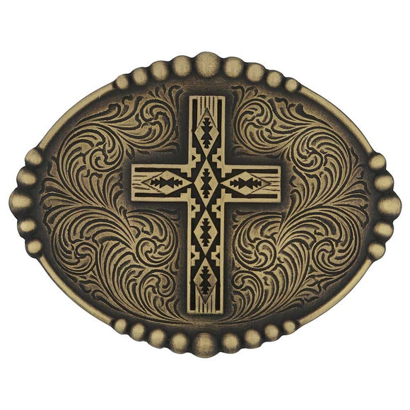 Attitude™ Faith of the Southwest Buckle by Montana Silversmiths®