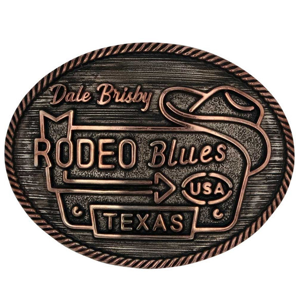 Attitude™ Dale Brisby™ 'Rodeo Blues' Belt Buckle by Montana Silversmiths®