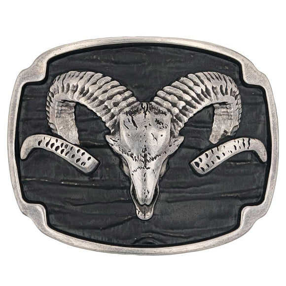 Attitude™ Rocky Mountain Bighorn Buckle by Montana Silversmiths®