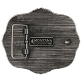 Attitude™ Midnight Buffalo Buckle by Montana Silversmiths®