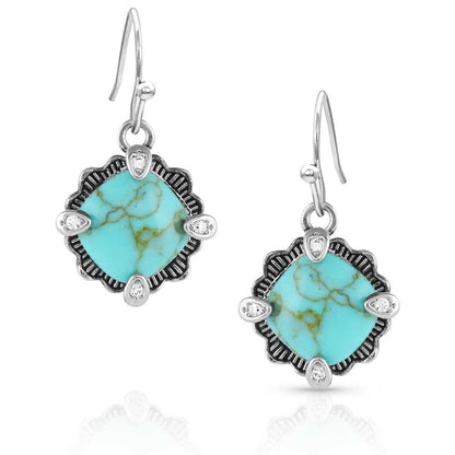 Cornerstone Turquoise Earrings by Montana Silversmiths®