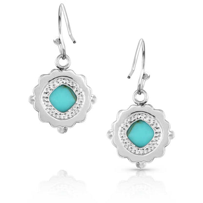 Cornerstone Turquoise Earrings by Montana Silversmiths®
