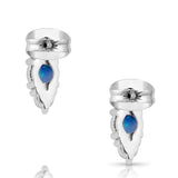 'Delicate Moonlight' Opal Earrings by Montana Silversmiths®