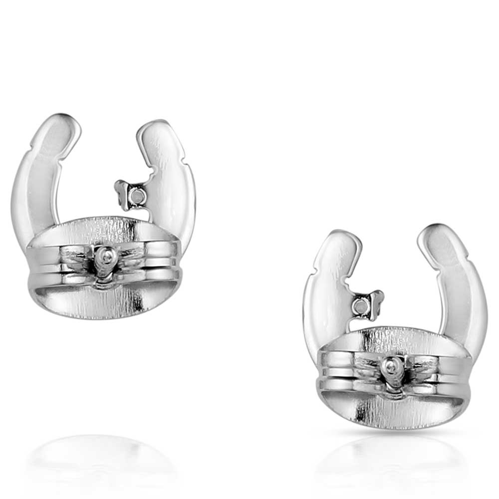 'Little Light Horseshoe' Earrings by Montana Silversmiths®