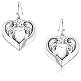 'Fierce Hearts' Earrings by Montana Silversmiths®