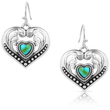 'Fierce Hearts' Earrings by Montana Silversmiths®