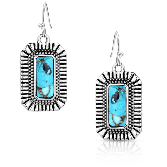 Turquoise 'Sky' Earrings by Montana Silversmiths®