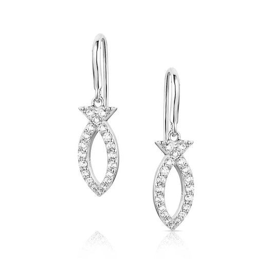 'Graceful Waters' Earrings by Montana Silversmiths®