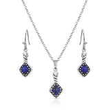 'Deep Blue' Jewelry Set by Montana Silversmiths®