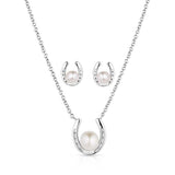 'Delicate Embrace' Pearl Jewelry Set by Montana Silversmiths®