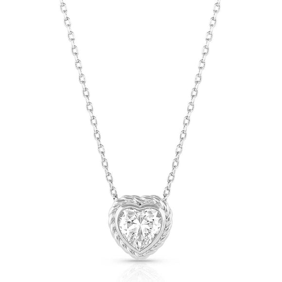 'Roped Heart' Necklace by Montana Silversmiths®