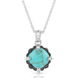 Cornerstone Turquoise Necklace by Montana Silversmiths®
