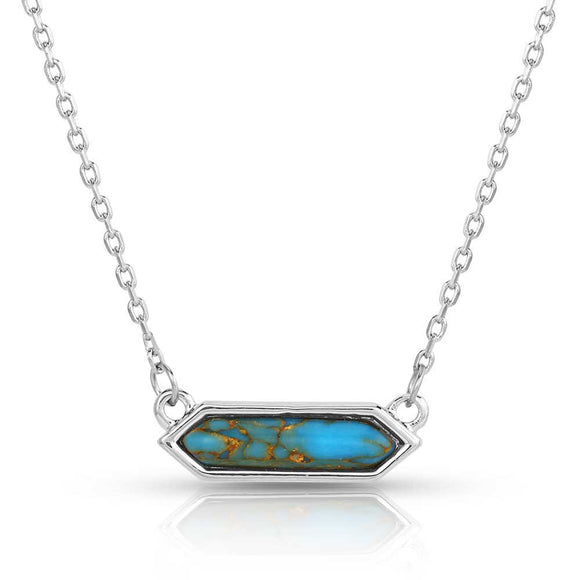 'Finishing Touch' Turquoise Necklace by Montana Silversmiths®
