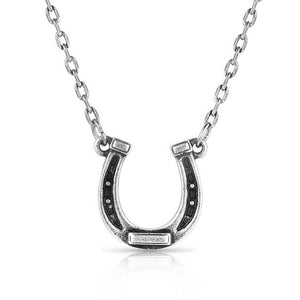 'Horseshoe Pendant' Necklace by Montana Silversmiths®