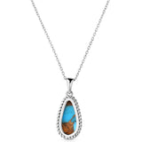 'Mountain Glacier Treasures' Necklace by Montana Silversmiths®