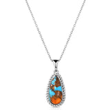 'Mountain Glacier Treasures' Necklace by Montana Silversmiths®