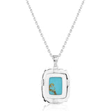 Turquoise 'Peace' Necklace by Montana Silversmiths®