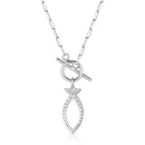 'Graceful Waters' Cross Necklace by Montana Silversmiths®