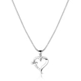 'With Love' Heart Necklace by Montana Silversmiths®
