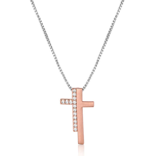 'Faithful Sunrise' Cross Necklace by Montana Silversmiths®