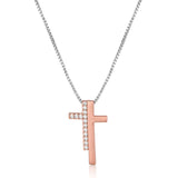 'Faithful Sunrise' Cross Necklace by Montana Silversmiths®
