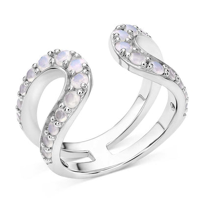 'In the Loop' White Opal Ring by Montana Silversmiths®