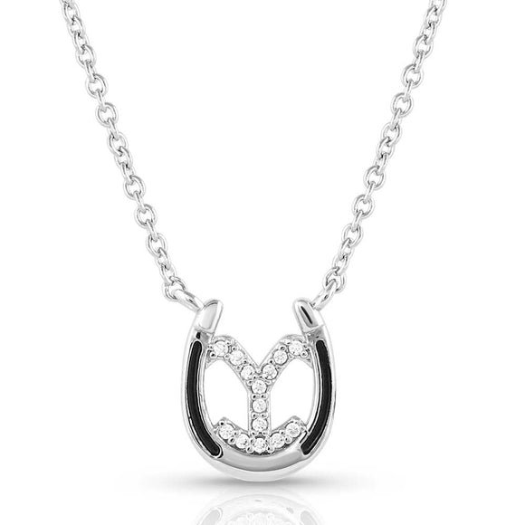 Yellowstone™ In Luck Necklace by Montana Silversmiths®