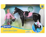 English Horse & Rider 'Logan & Lauren' Set by Breyer®