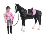English Horse & Rider 'Logan & Lauren' Set by Breyer®