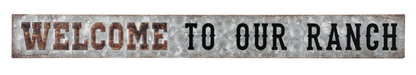 Tin Ranch Signs by Ganz®
