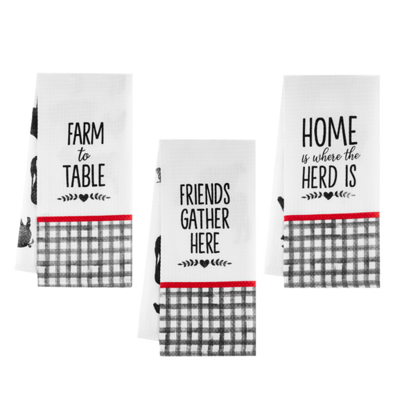 Farm Tea Towels by Ganz®